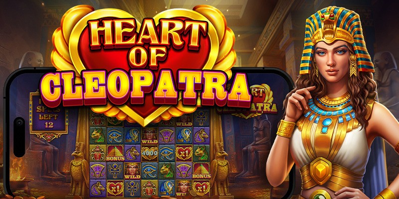 Heart of Cleopatra: Cleopatra's Got a Big Heart (and Big Wins)