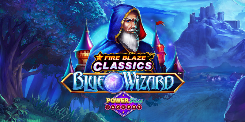 Fire Blaze: Blue Wizard Powerplay Jackpot Slot:  Quick Take